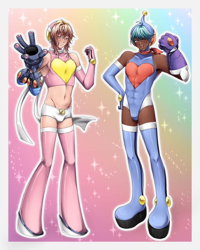 Haru &amp; Apollo (OC)